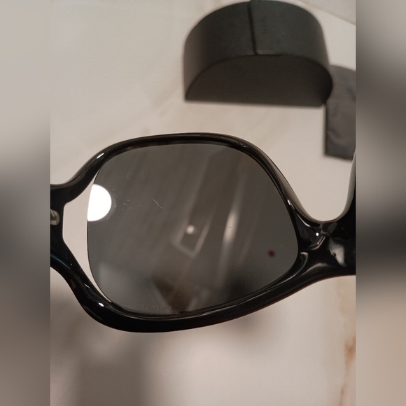 PradaPlastic Oversize Sunglasses Black - Picture 9 of 16